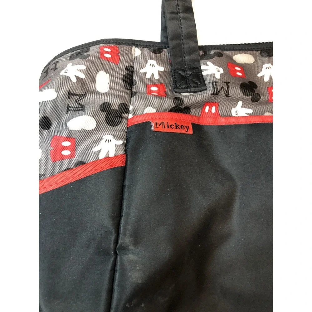 Disney Baby - Mickey Mouse - Used - Baby Diaper Bag - Girls/Boys - Black & Red